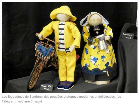 Les Bigoudines de Sandrine-Poupees artisanales bretonnes- Le Télégramme