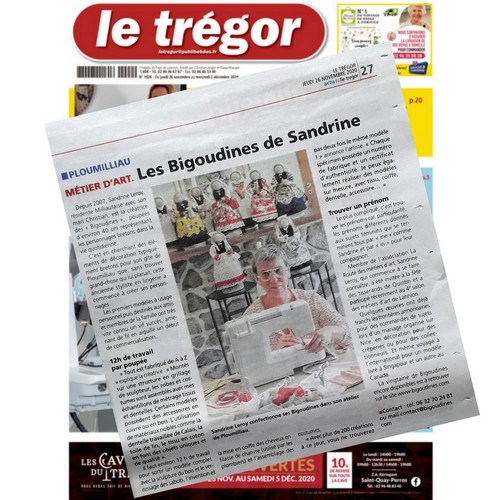 ©Les Bigoudines de Sandrine-Poupees artisanales bretonnes-Presse